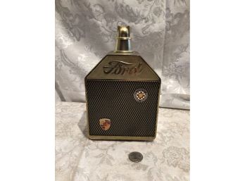 Vintage Liquor Decanter Ford Music Box