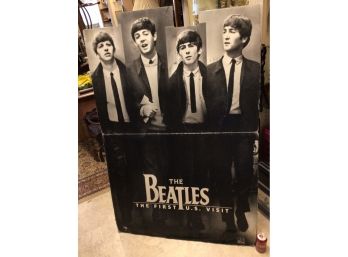 Vintage Beatles Stand Up Poster Cinema