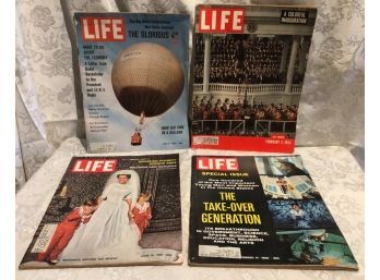 4 Life Magazines - September 14, 1962 - June 16, 1961 - July 6, 1962 - February 2, 1953