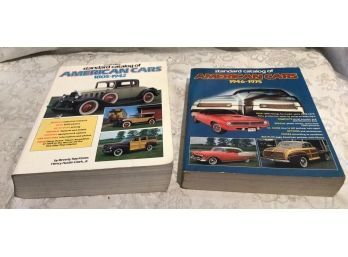 Two American Cars Catalogues - 1805-1942 & 1946-1975