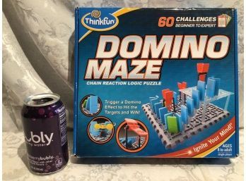 Domino Maze - Chain Reaction Logic Puzzle - Like New