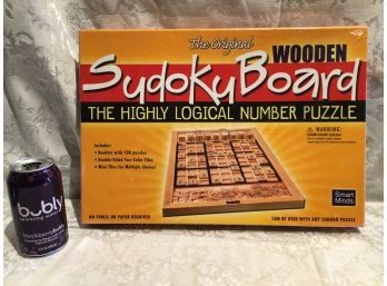 The Original Wooden Sudoku Board - New In Box