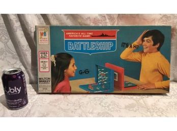 Vintage Milton Bradley Battleship Game - 1971