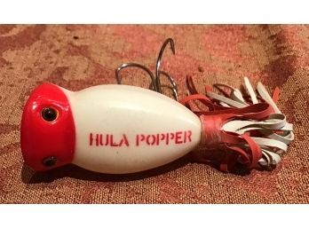Vintage Hula Hopper Fishing Lure