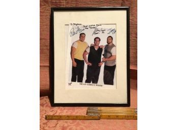 WF Signed Photograph - Mean Street Posse