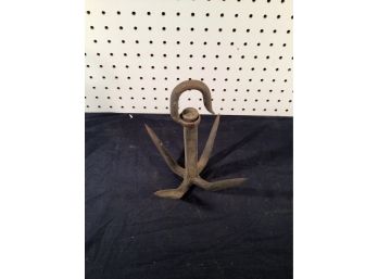 Vintage Small Boat Anchor, Good Condition - Has Some Good Age