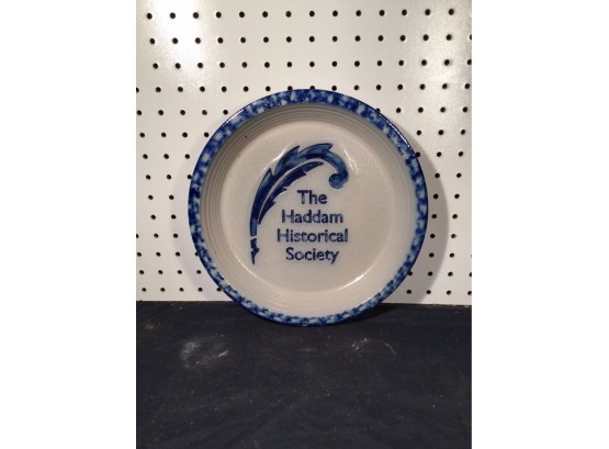 Haddam Historical Society Pottery Plate