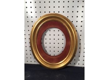 Antique Gold Gilt Picture Frame 11x13 Oval