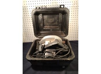 Working Craftsman Circular Saw With Case - Estate Tool Lots In This Auction, Excellent Condition