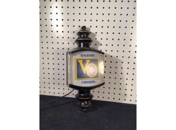 Seagrams Canadian Advertising Light, Needs New Bulb But Works