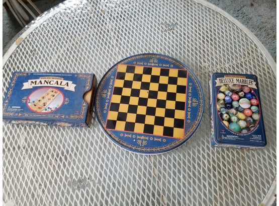 LOT OF MARBLE GAMES