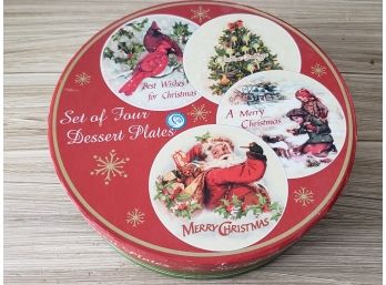 VINTAGE BOXED CHRISTMAS DISHES