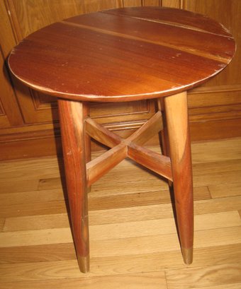 Mid Century Modern Wooden Accent Table