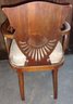 Antique Arm Chair With Carving