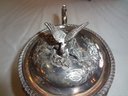 Handsome Serving Set With Eagle Embellishment- EP-Sheffield Made In England