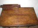 Smart Antique Writers Desk With Built In Desk Organizer - What A Concept
