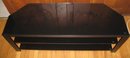 Large Tri Level Glass TV Stand