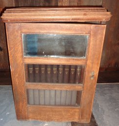 Prohibition Liquor Cabinet Looks Like A Small Library Case!