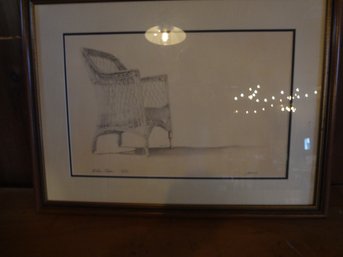 Wicker Chair Print 31/150