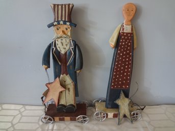 Belle-Tater Studios Hand-Crafted Wooden Statues