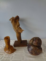 Wood You Mind These Sculptures?