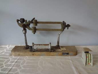 Would You Like To Weigh In Here? -Two Vintage Scales