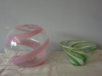 Swirl Art Glass Bundle