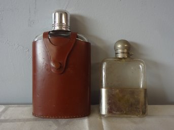 One For You And One For Me...Set Of Two Flasks