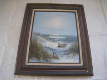 Beachscape Oil Painting