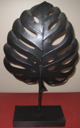 Palm Leaf - Metallic Sculpture