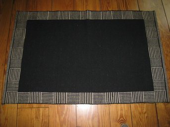 Black And White Area Rug
