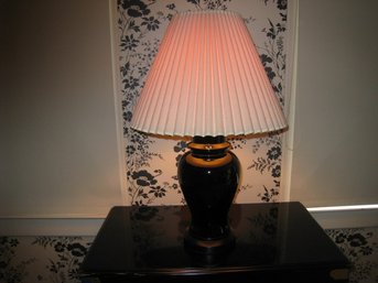 Simple Black Ceramic Lamp