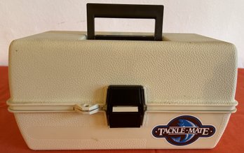 Tackle Box With Assorted Fishing Gear