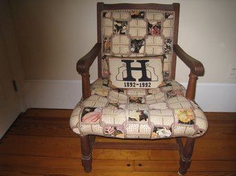 Antique Wooden Armchair