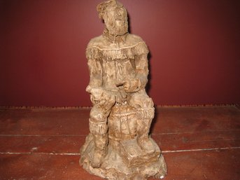 Molded Clay Statue