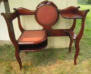 Gossip And Telephone Table/ Seat