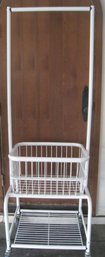 Rolling Laundry Basket And Rack