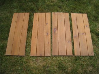 Pine Board X 4 Use For Benches, Gates, Shutters, Or Planter Covers