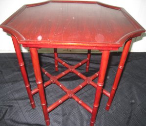 Asian Style End Table
