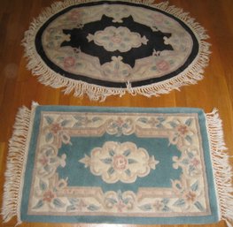 Teal And Black Persian Area Rugs