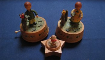 Pair Of Irish Music Boxes Made In Germany