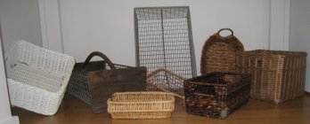 Baskets Galore To Store All Kinds Of Decor