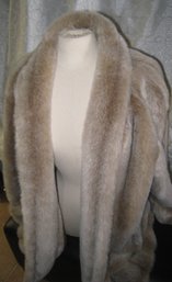 Gorgeous Faux Fur Jacket By Gallery Size Large