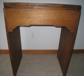And Sew It Goes -Vintage Sewing Machine Cabinet