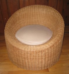 Wickedly Round Wicker Chair