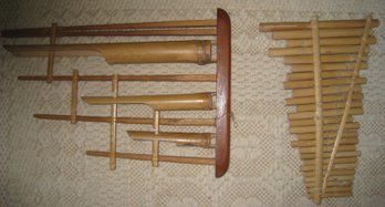 Tribal Bamboo Wind Instruments