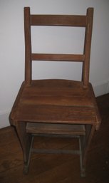 Antique Kitchen Step Stool /chair