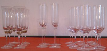 Raise Your Glass For The Toast - Champagne Flutes