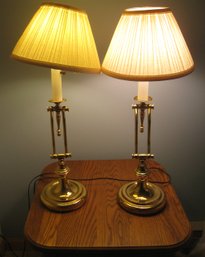 Canterlever Vintage Brass Lamps
