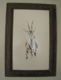 Clive Walker Antelope 1936  Signed By Artist